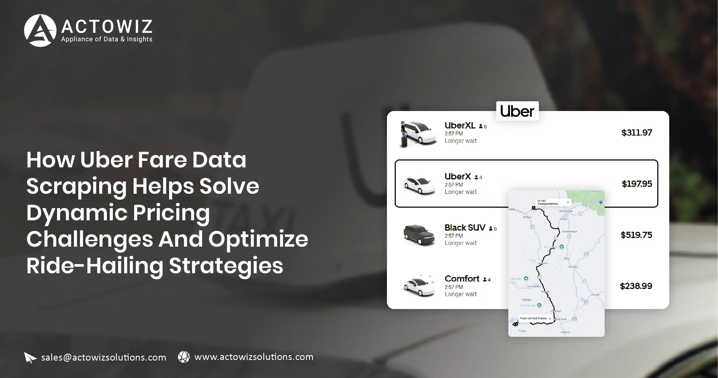 How Uber Fare Data Scraping Helps Solve Dynamic Pricing Challenges And Optimize Ride-Hailing Strategies